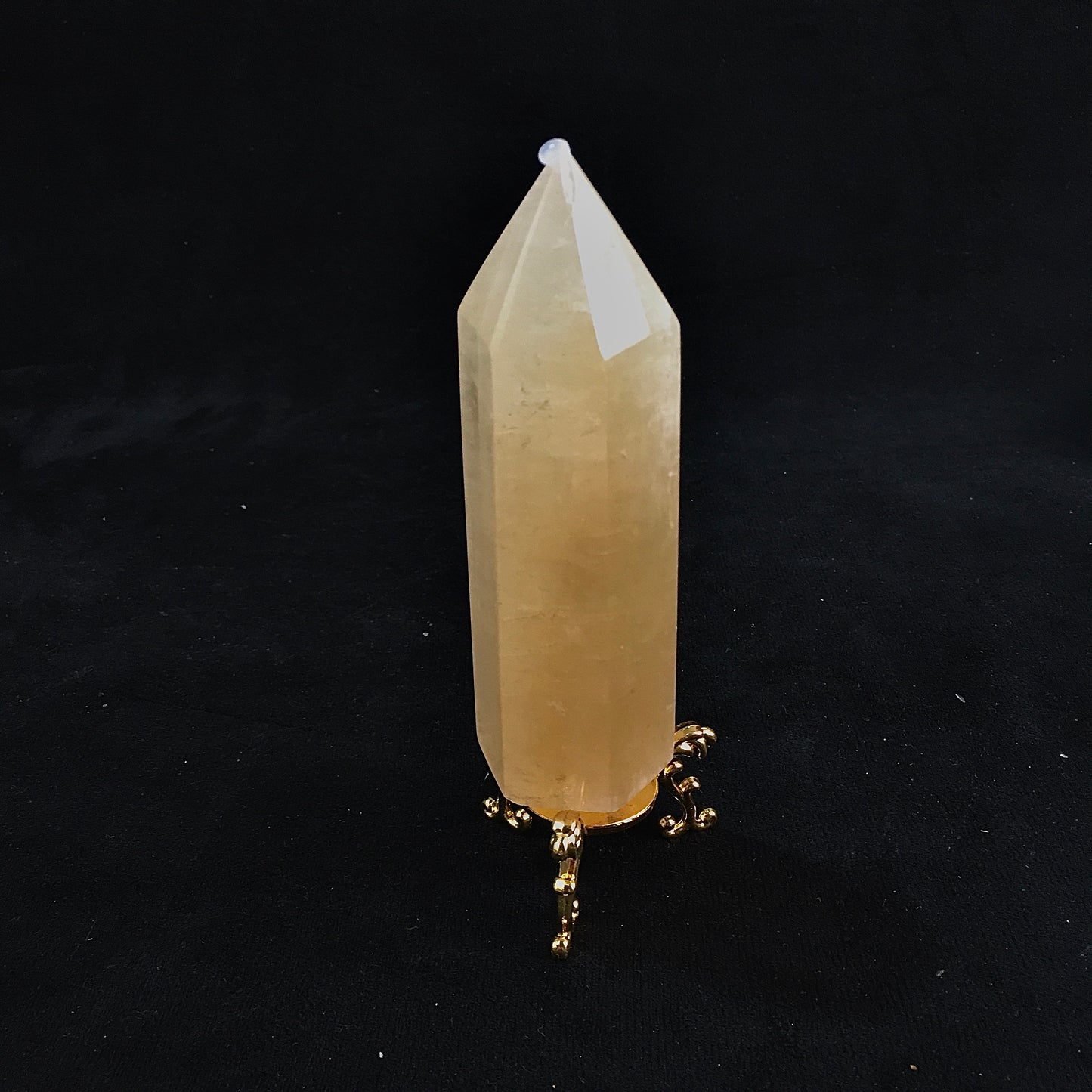 Wholesale natural healing Yellow calcite tower or decoration 1kg