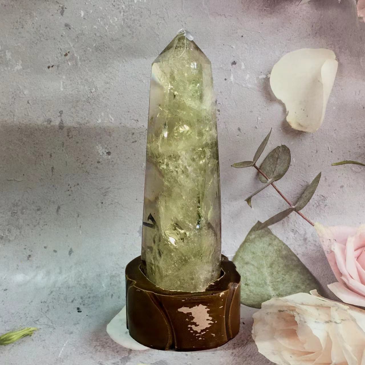 Wholesale high quality tower healing natural quartz tower for decoration 1kg