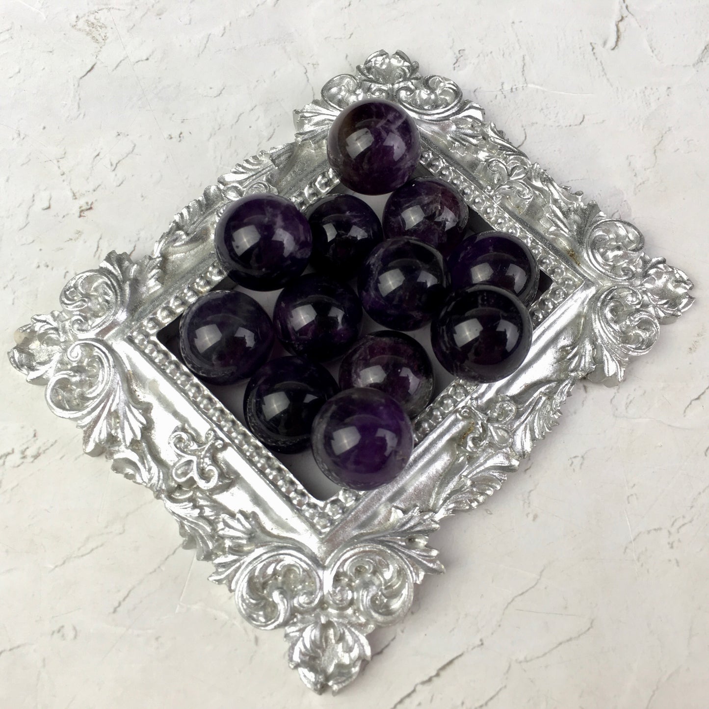 Wholesale amethyst beads natural dream amethyst crystal beads round dream amethyst beads Healing Gem stone beads for decoraiotion