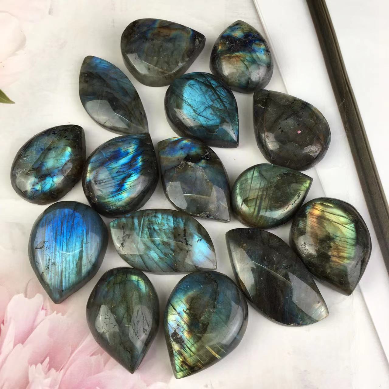 High quality wholesale  Natural Crystal lab pendant For Decoration 1pc