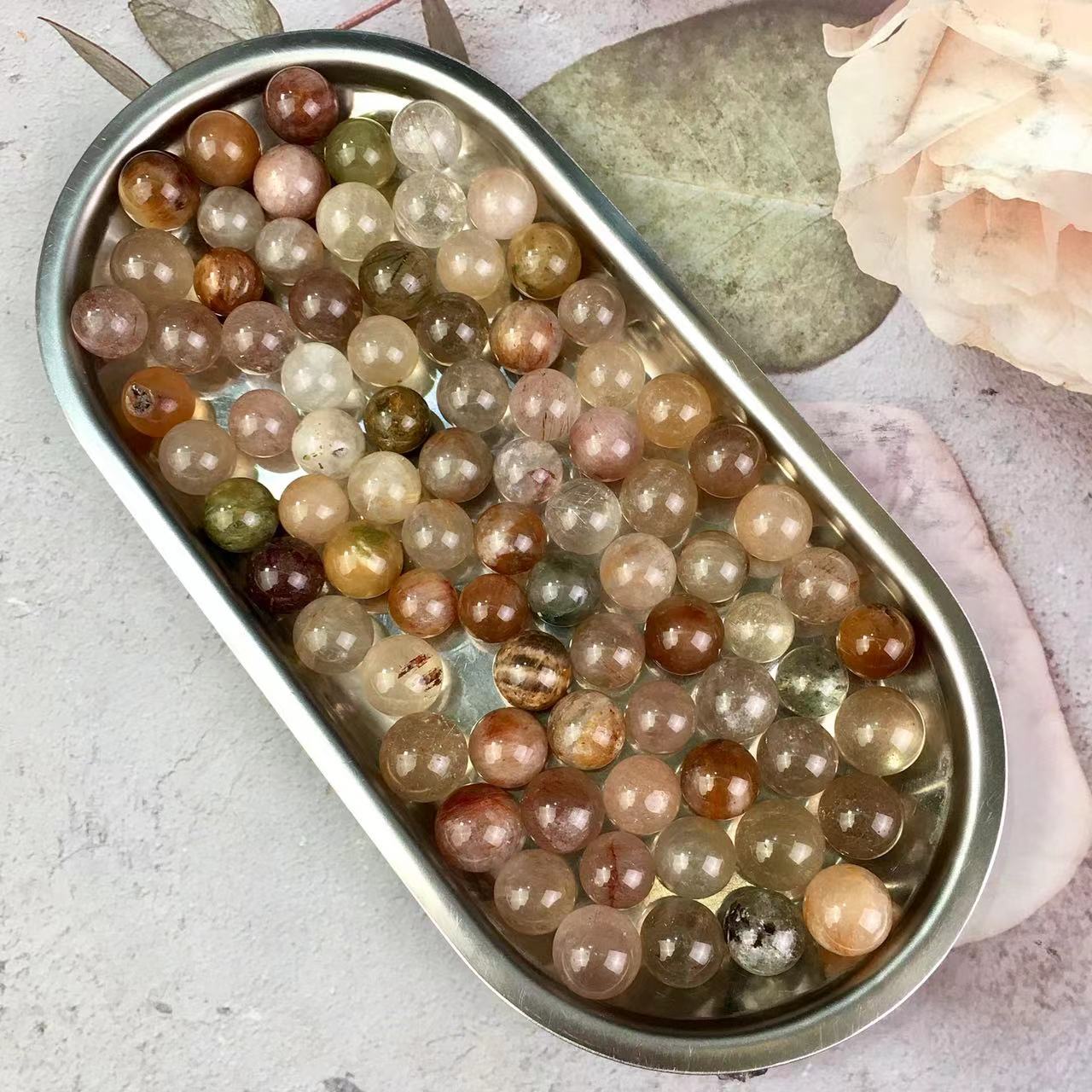 Wholesale Manufacturer Natural  high quality Rutile Bead For Decoration